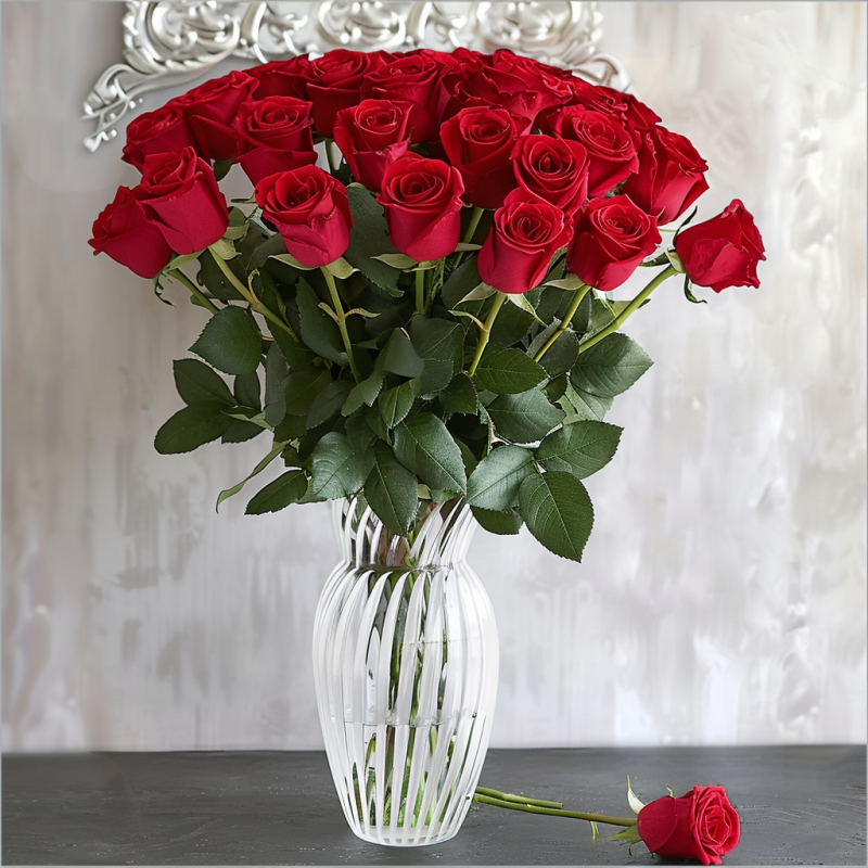 How much does a bouquet of roses usually cost at a Surrey florist?